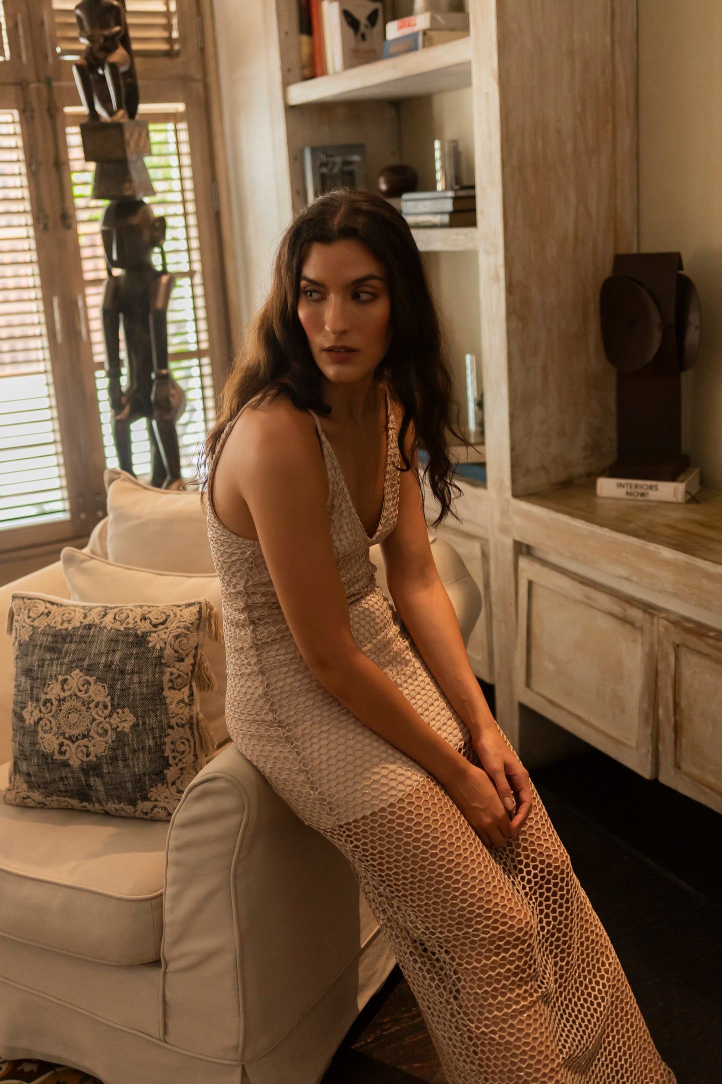 Llonga Mesh Dress